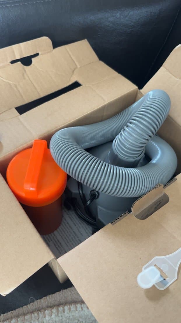 Airtrack med pump och reparationskit