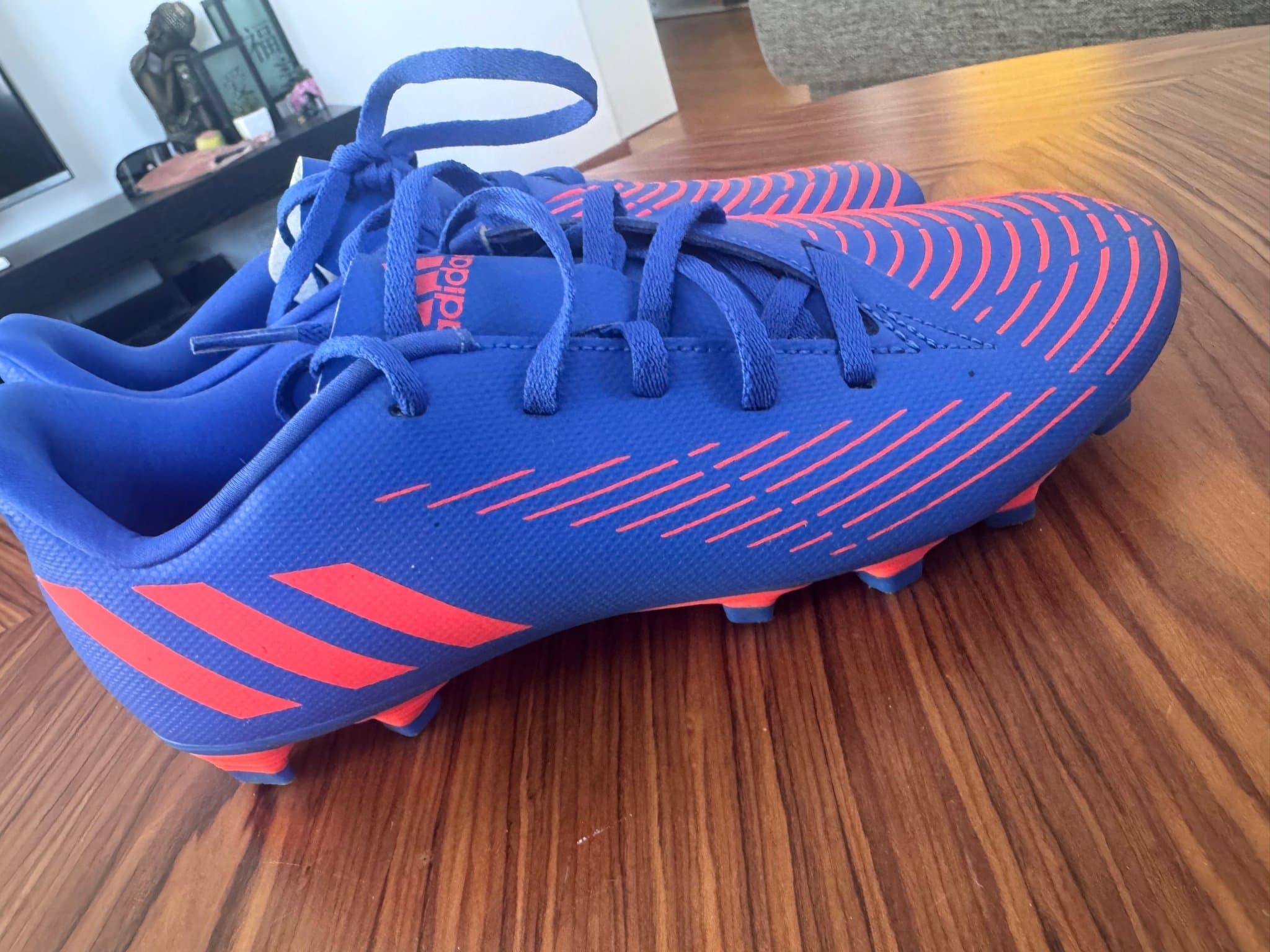 Adidas Predator Fotbollsskor Blå Storlek 41 1/3