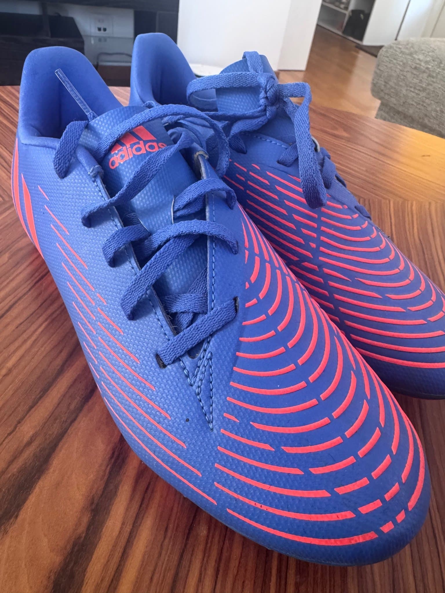 Adidas Predator Fotbollsskor Blå Storlek 41 1/3