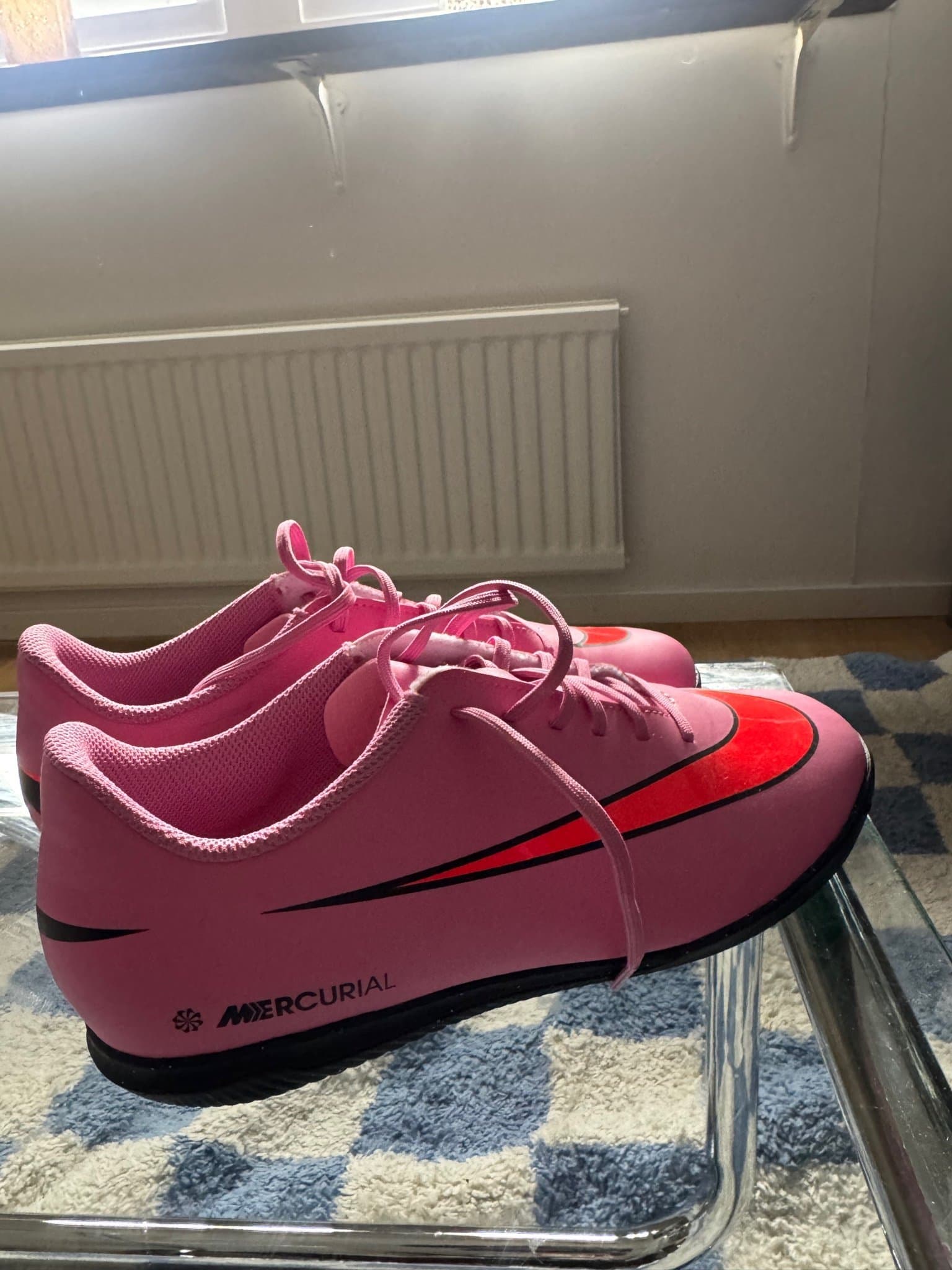 Nike Mercurial Fotbollsskor Rosa Storlek 40.5