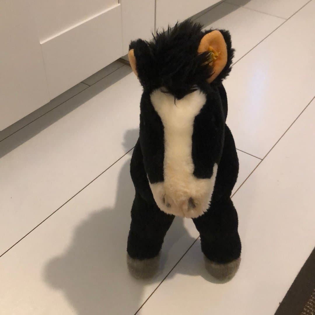 Mjukisdjur häst ( Steiff
