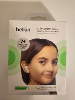 Belkin SOUNDFORM Nano Trådlösa Hörlurar för Barn 7+