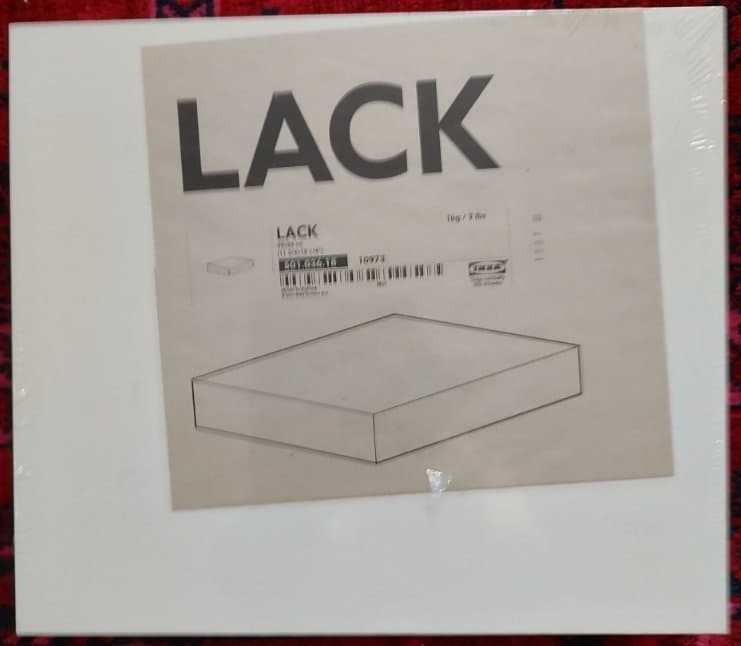 IKEA LACK Hylla Vit