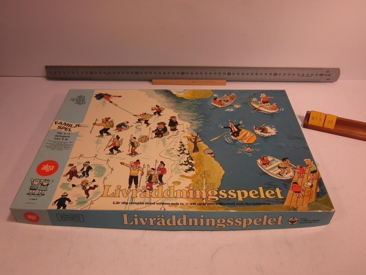 Livräddnigsspelet, Äldre Alga, Komplett innehåll i Nyskick