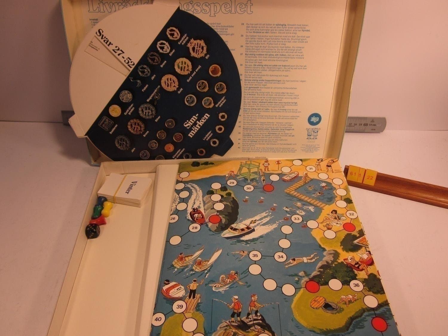 Livräddnigsspelet, Äldre Alga, Komplett innehåll i Nyskick