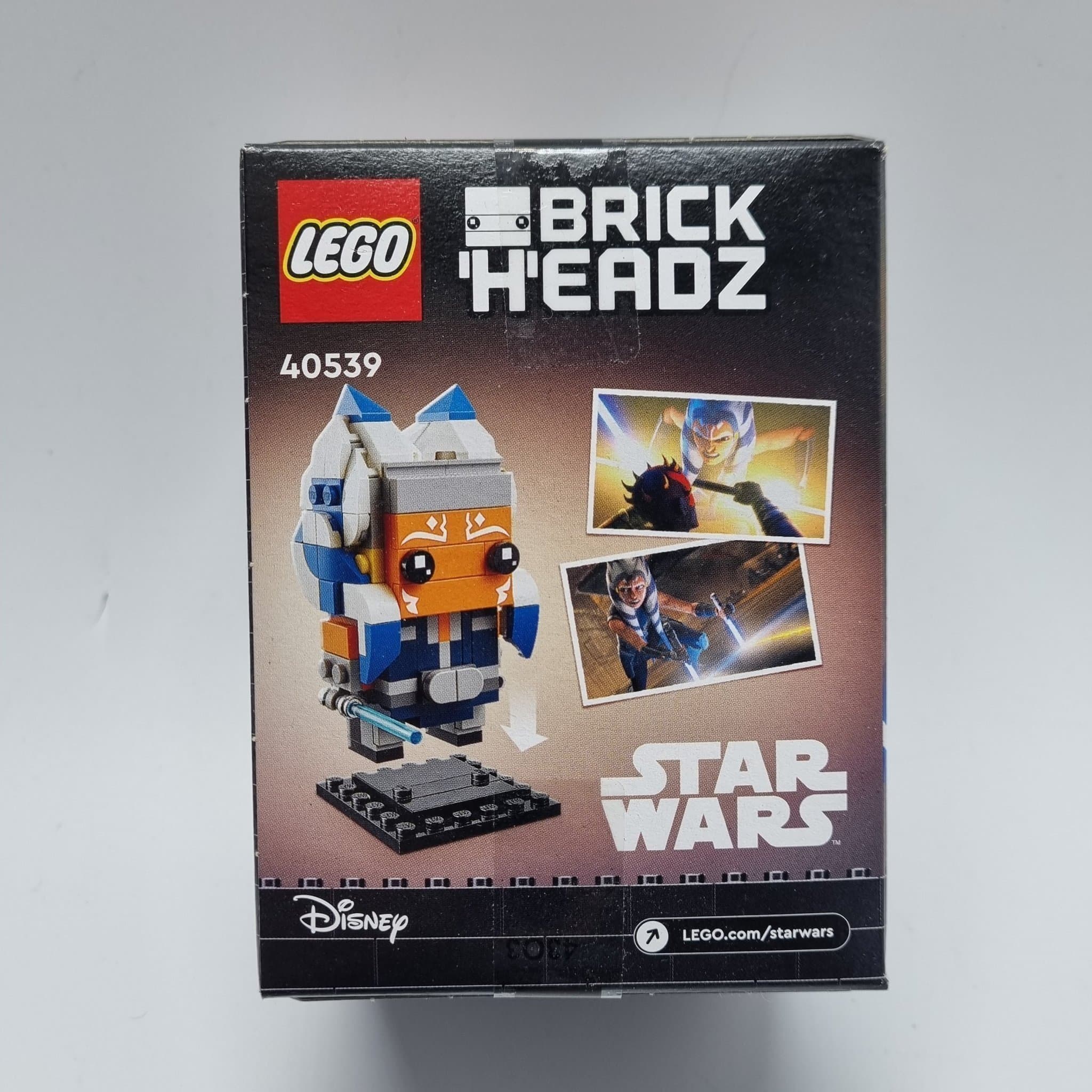 NYTT OÖPPNAT LEGO BrickHeadz 40539 Ahsoka Tano Star Wars