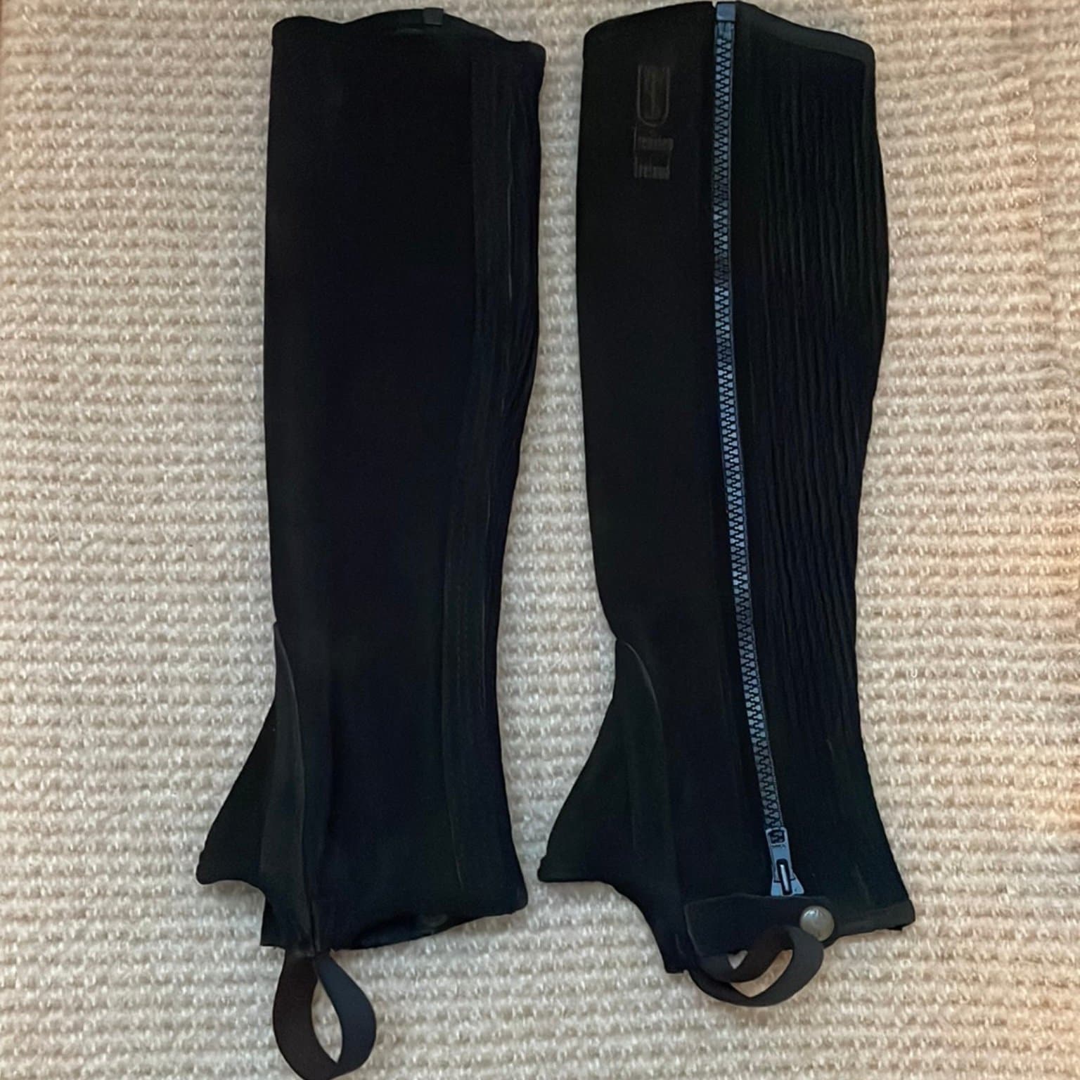 Tredstep short chaps, 33,5/43, mocka, oanvända