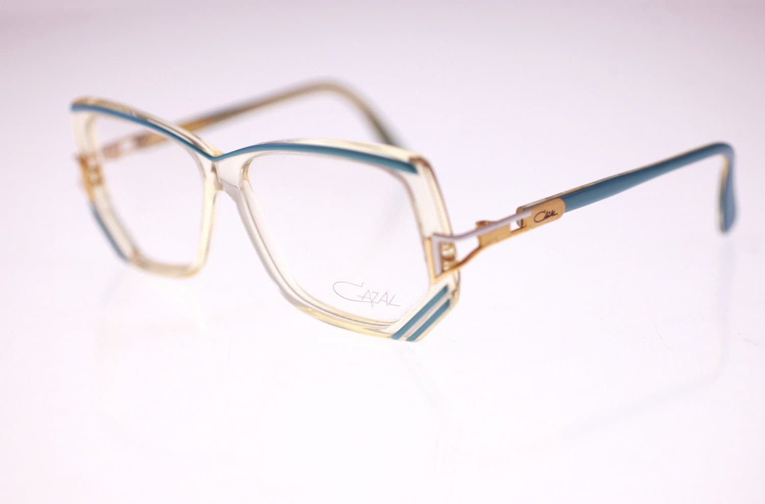 Cazal Mod 176 Col 231 ladies vintage sunglasses with original clear lenses-NEW