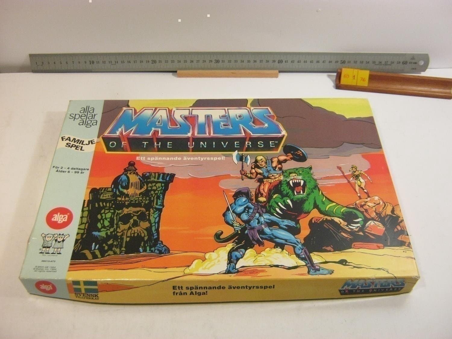 Masters of the Universe, MotU, Alga 1984, Komplett, varianten med ...