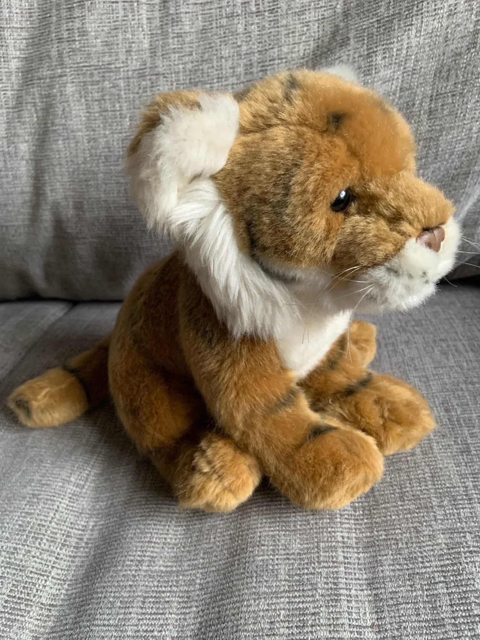WWF plush stor tiger gosedjur oanvänd