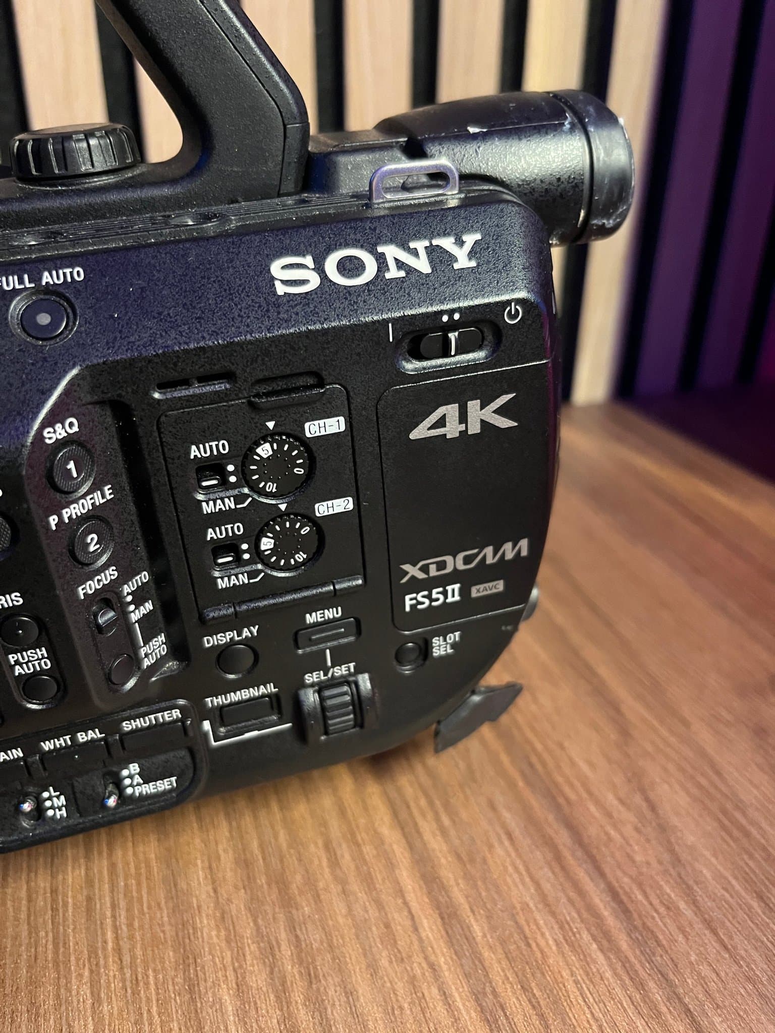 Sony PXW-FS5 MII 4K XDCAM (endast kamera)