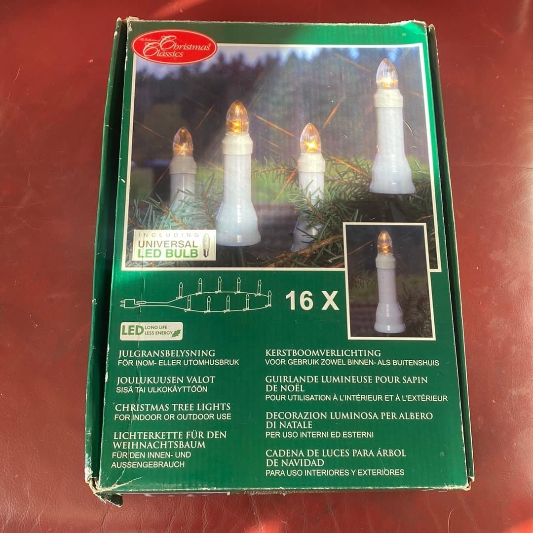 Julgransbelysning LED 16 lampor