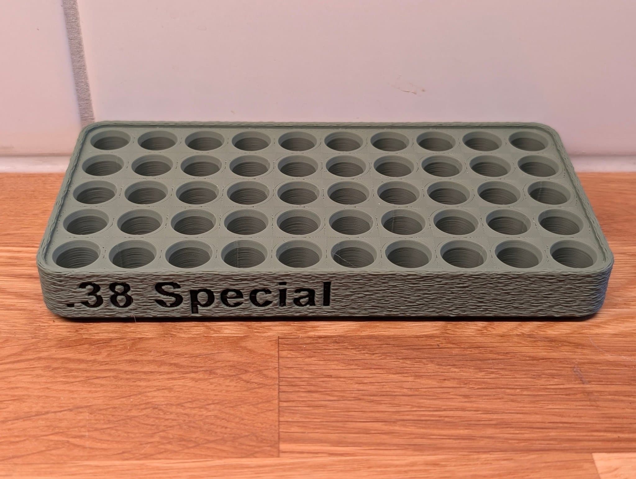 .38 Special - laddbricka