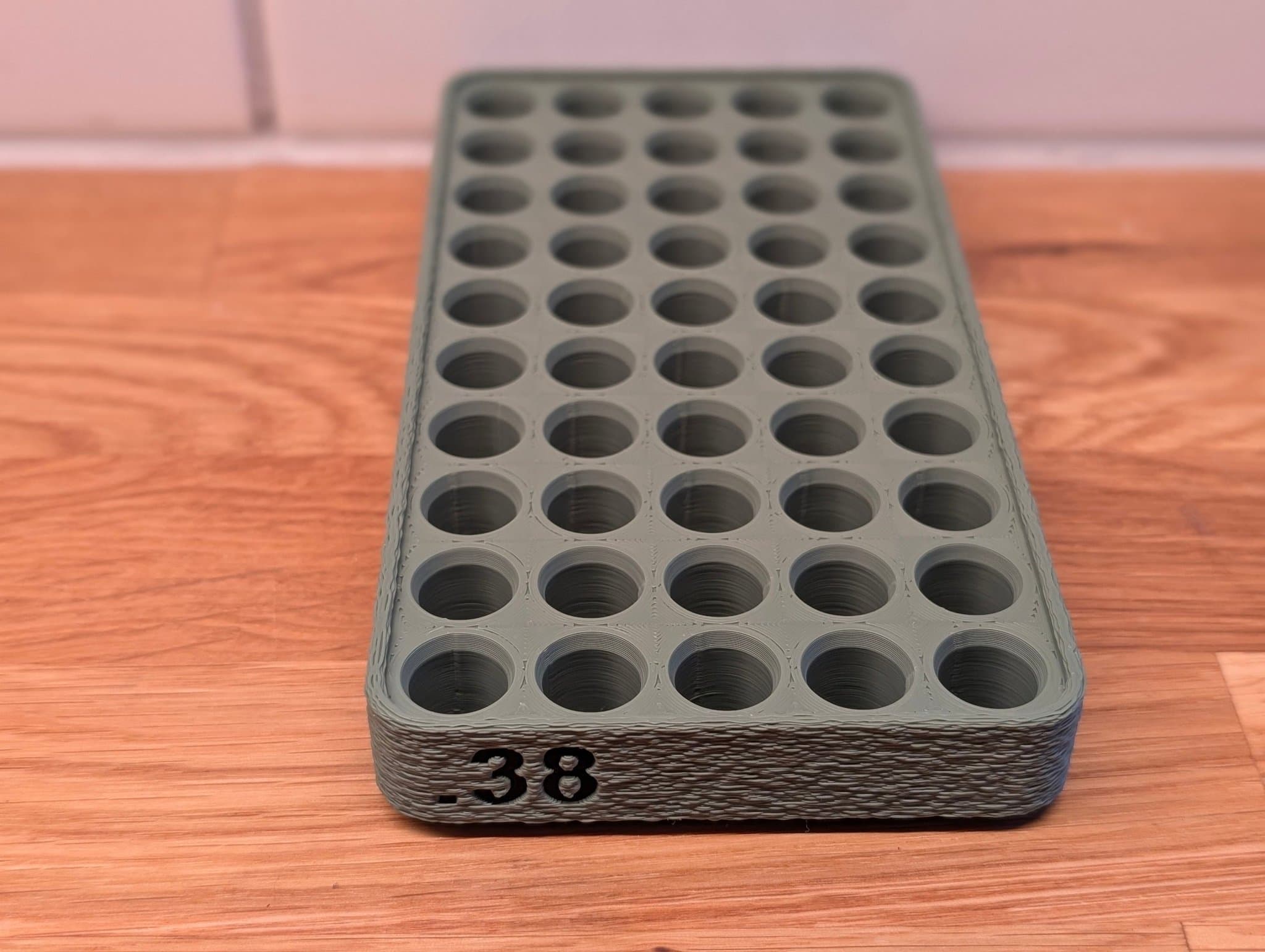 .38 Special - laddbricka