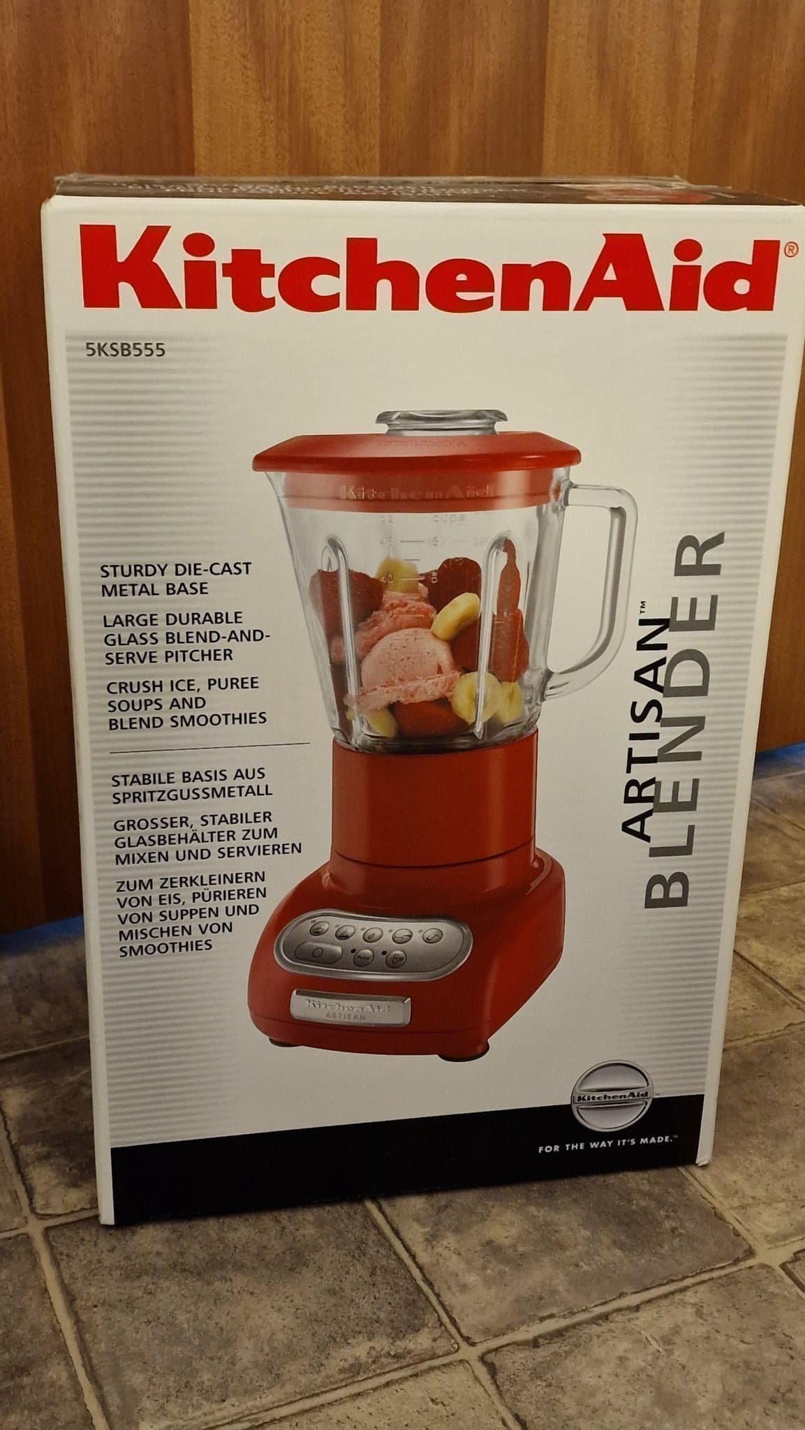 KitchenAid Artisan Blender 5KSB555. Helt ny oanvänd.