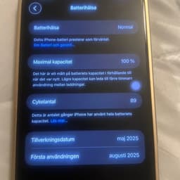 Nästan ny iPhone 16 Pro Max 256GB Black Titanium