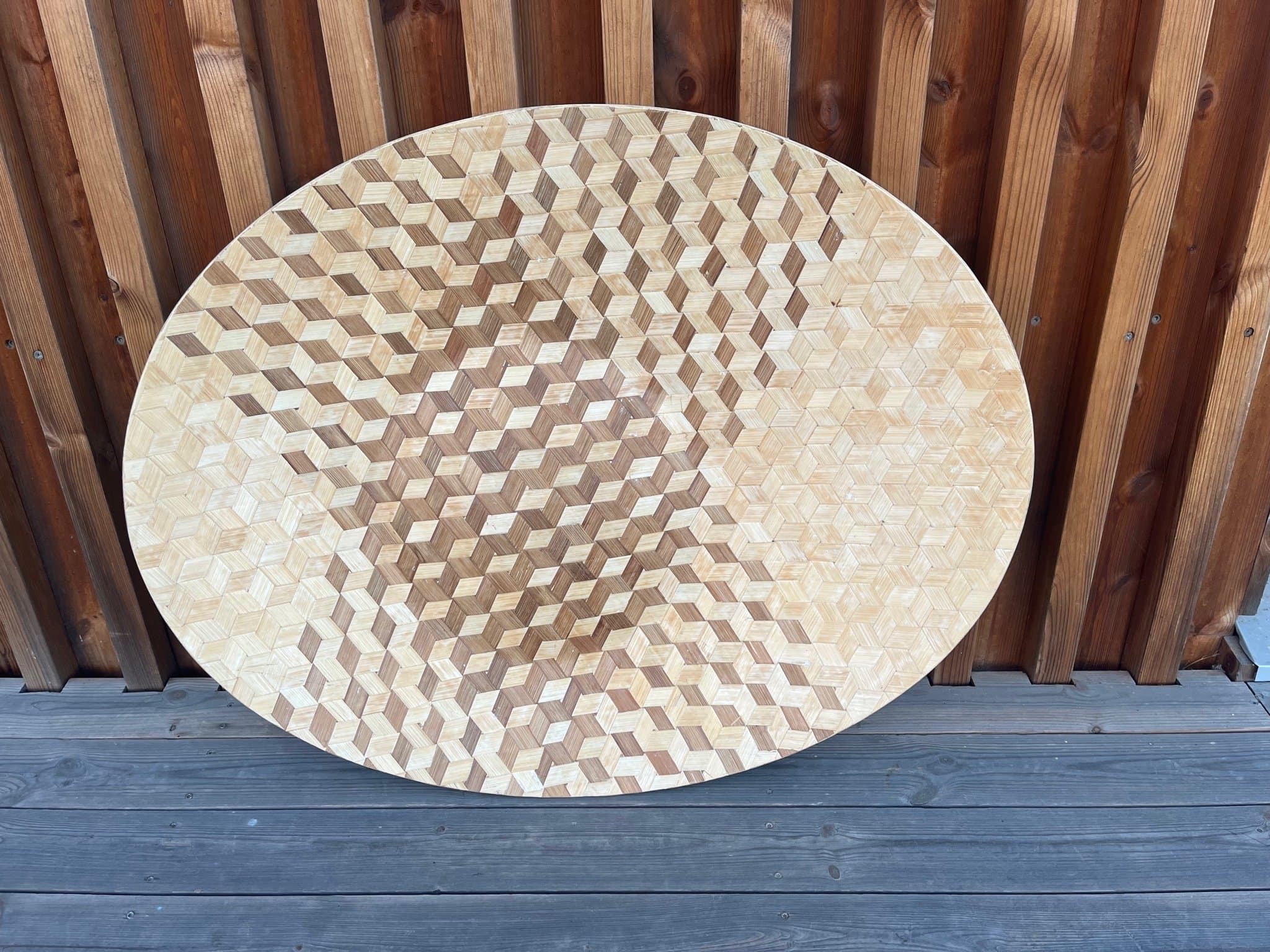 IKEA PS 2000-tal design Nicolas Cortolezzi flätad bambu