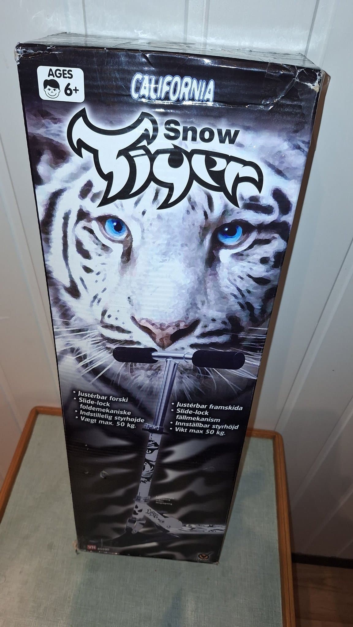 California Snow Tiger Sparkcykel