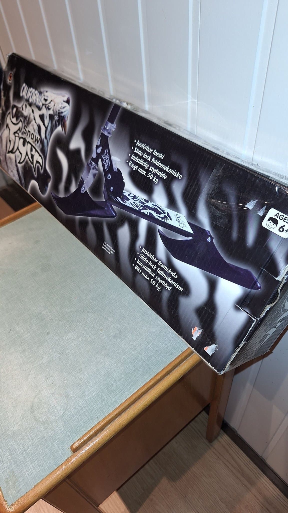 California Snow Tiger Sparkcykel