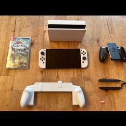 Nintendo Switch oled med tillbehör