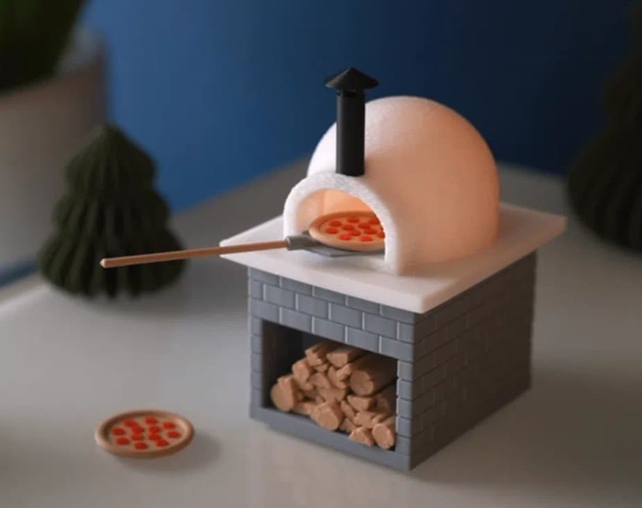 Miniatyr Pizzaugn med Tillbehör