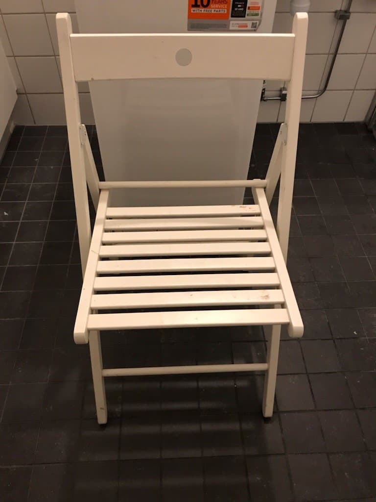 IKEA TERJE Fällstol Vit