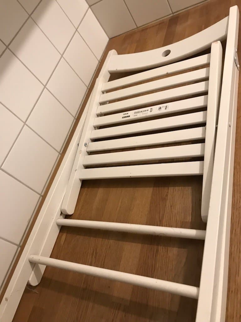 IKEA TERJE Fällstol Vit