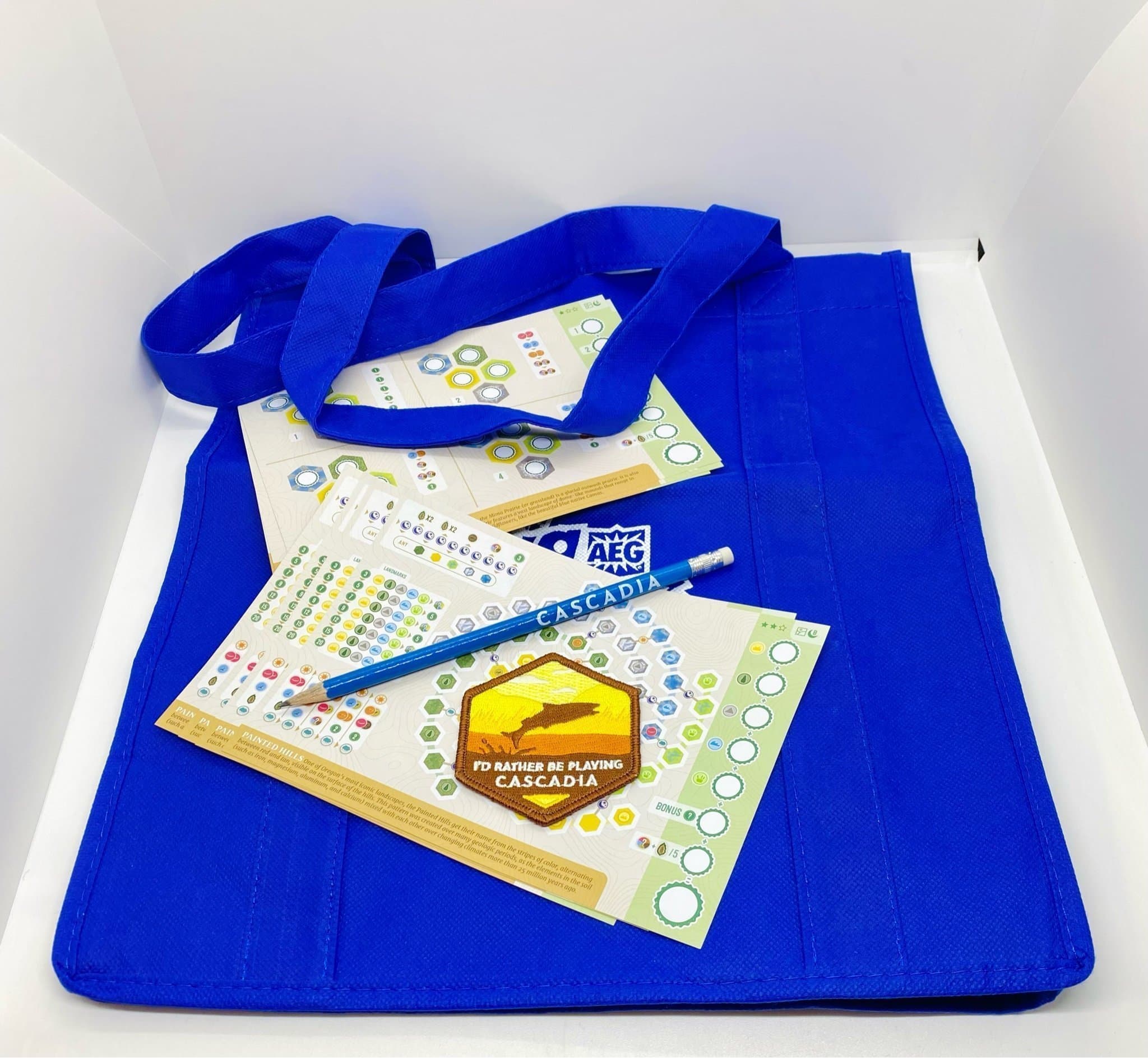 AEG Big Game Night Promos - Bundle incl. Cascadia Rolling Environment Sheets