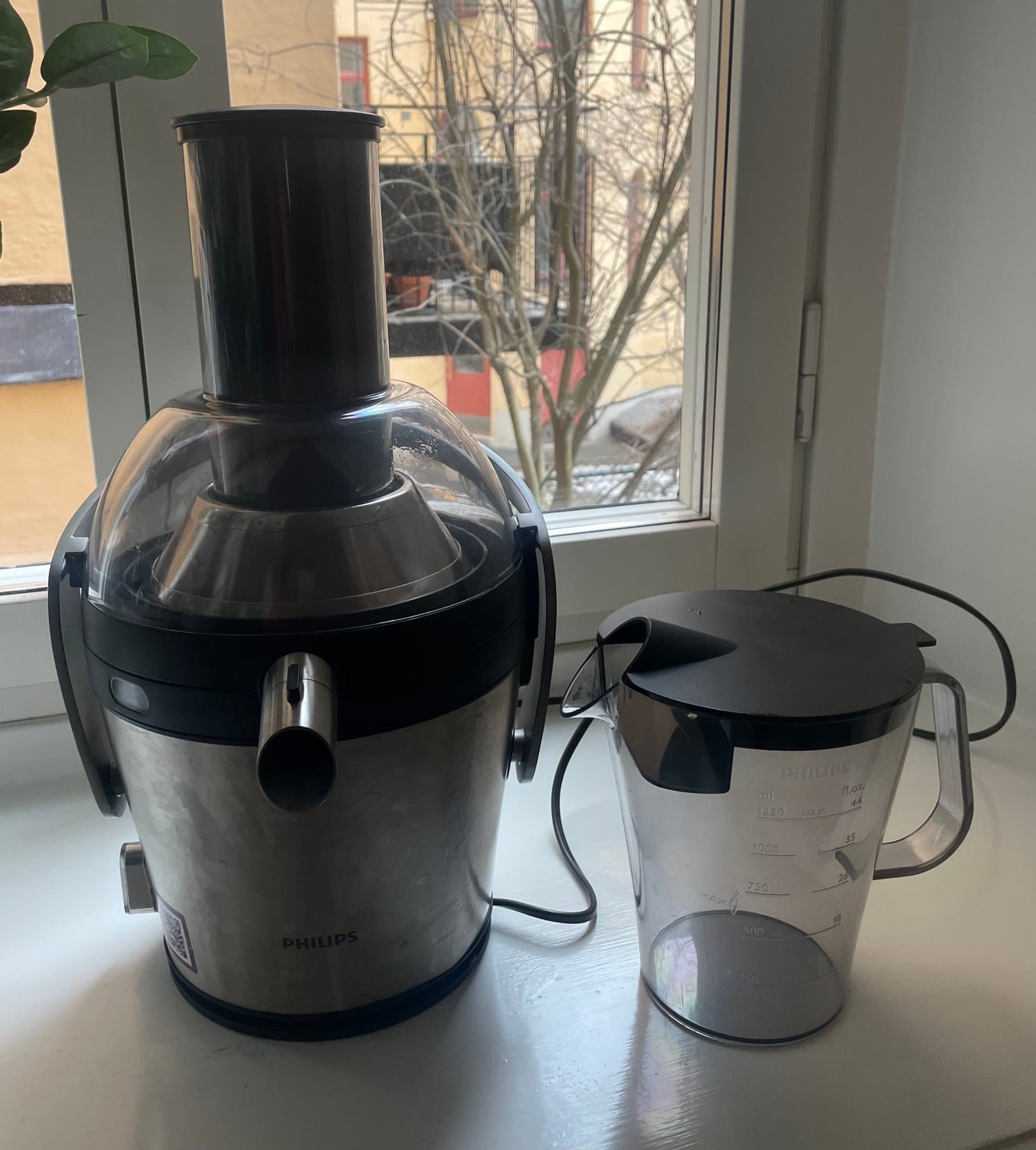 Philips Råsaftcentrifug juicemaskin 2.5l XXL 1000W