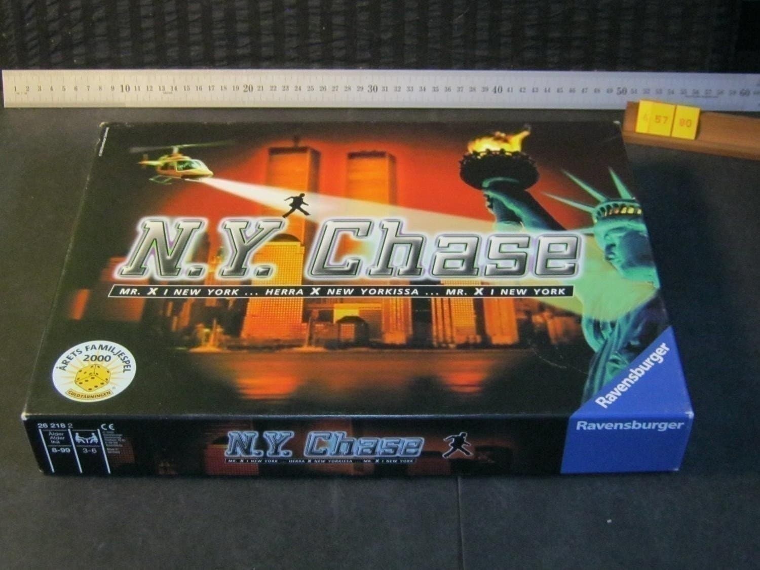 N. Y. Chase, (Sv) Ravensburger 2000, Komplett Mkt Fint skick