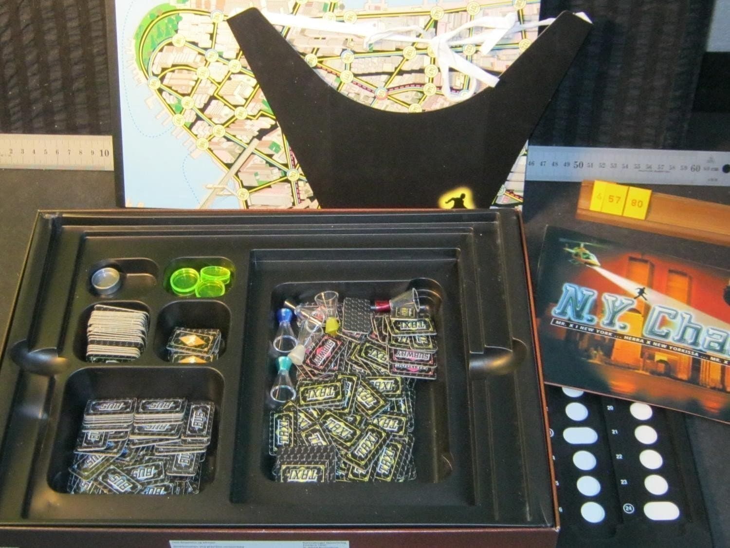 N. Y. Chase, (Sv) Ravensburger 2000, Komplett Mkt Fint skick