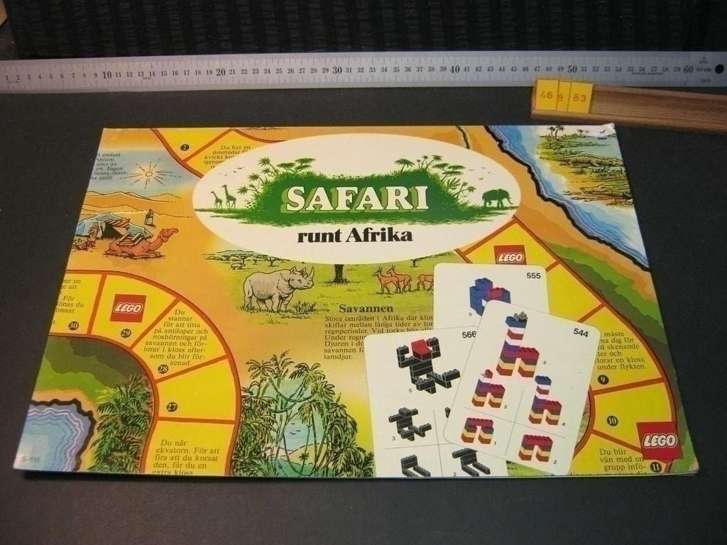 Safari runt Afrika, Lego 1983, #93730 S