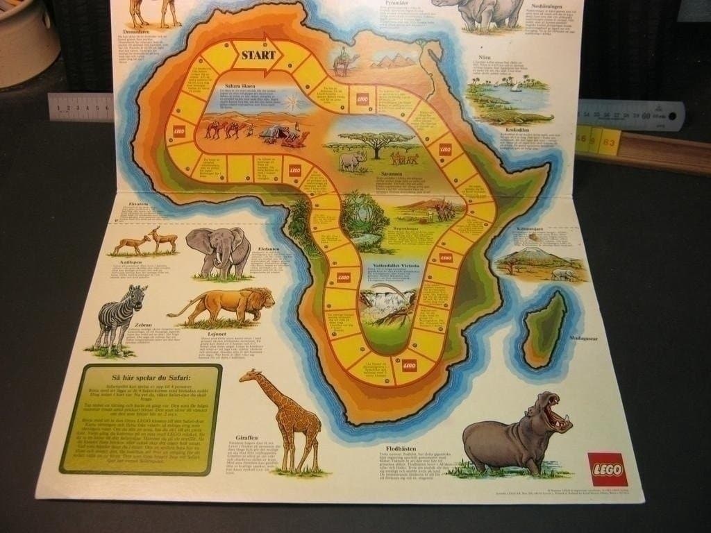 Safari runt Afrika, Lego 1983, #93730 S