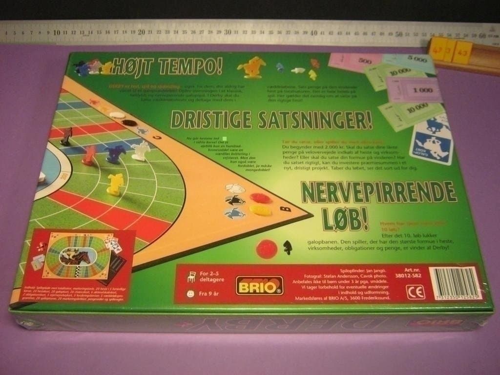 Derby (Sv Jägersro) Dansk Brio 1998, NYTT och Inplastat