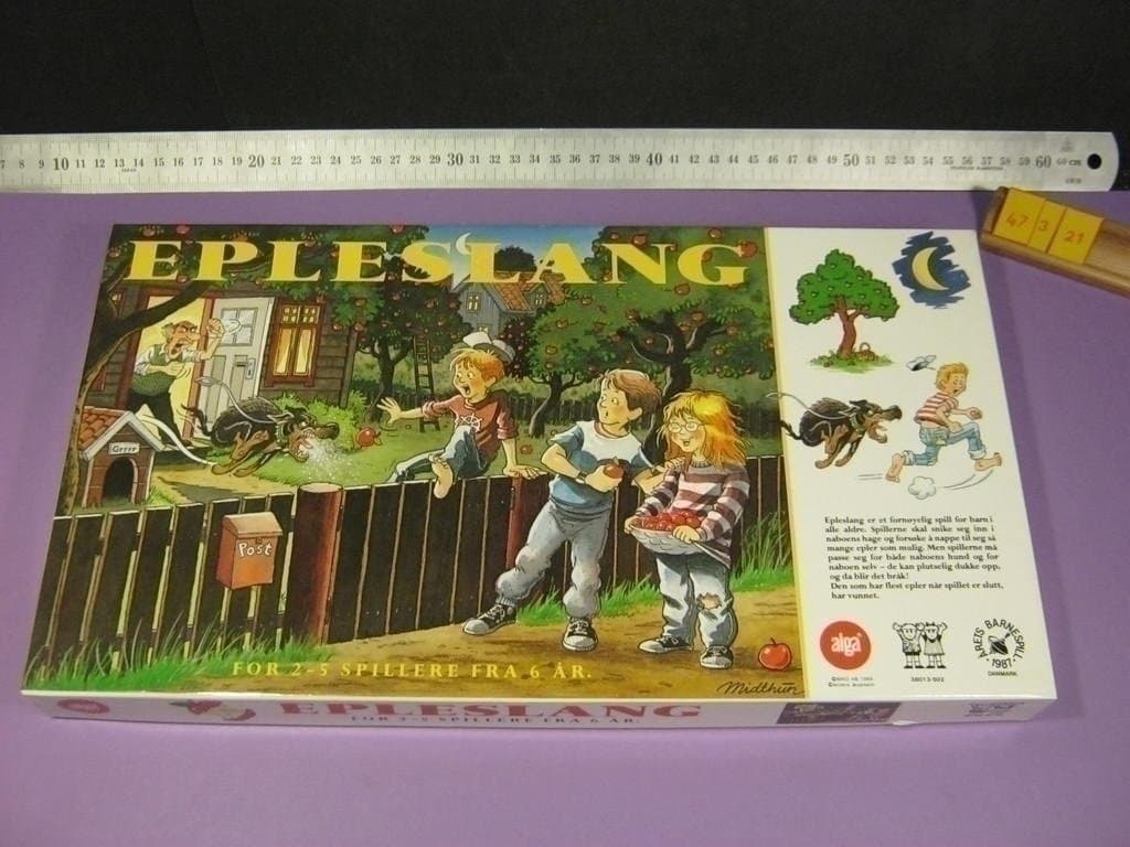 Epleslang (Busungar) Dansk version (1987) Alga 1989, Ospelat NY-skick