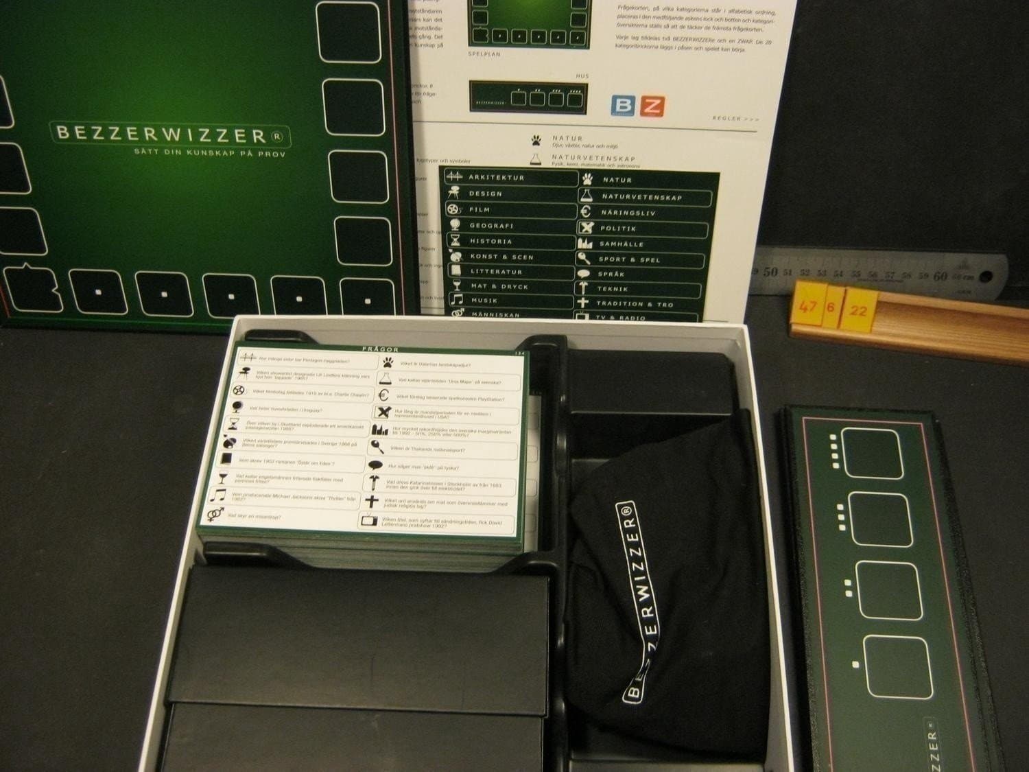 Bezzerwizzer gröna 1:a upplagan 2008, Komplett NYskick