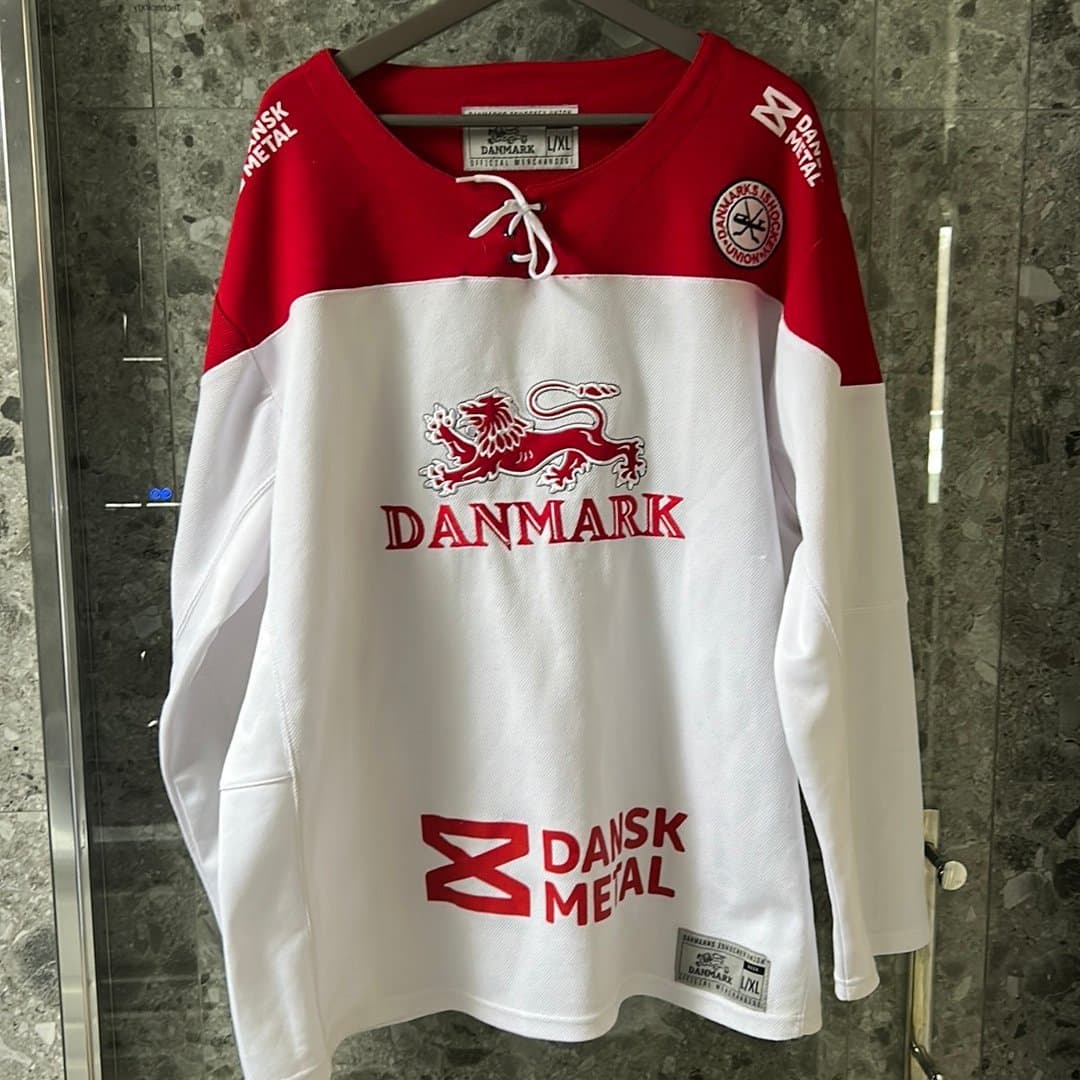 DANMARK landslagströja Hockey, storlek L/XL