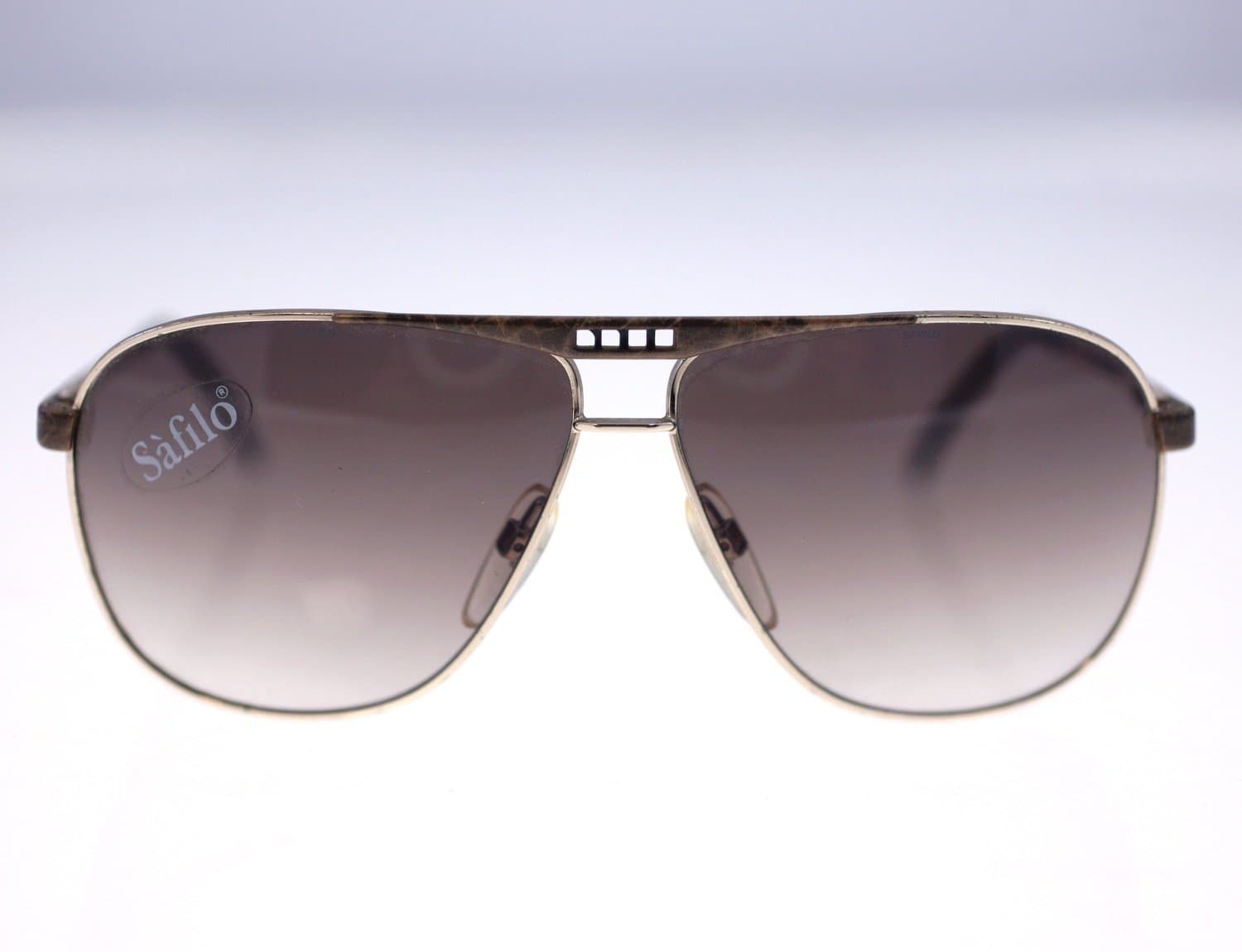 Safilo Sporting 130 419 men's vintage pilot-style sunglasses-circa 1980s-NEW