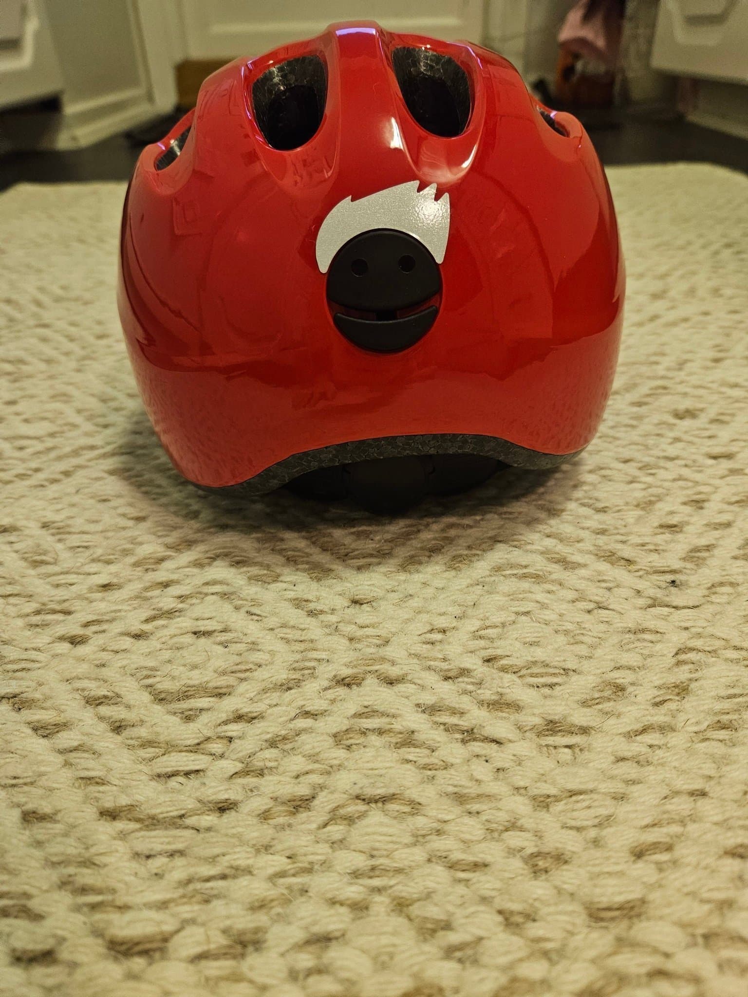 ABUS Cykelhjälm - Röd - Storlek S nytt