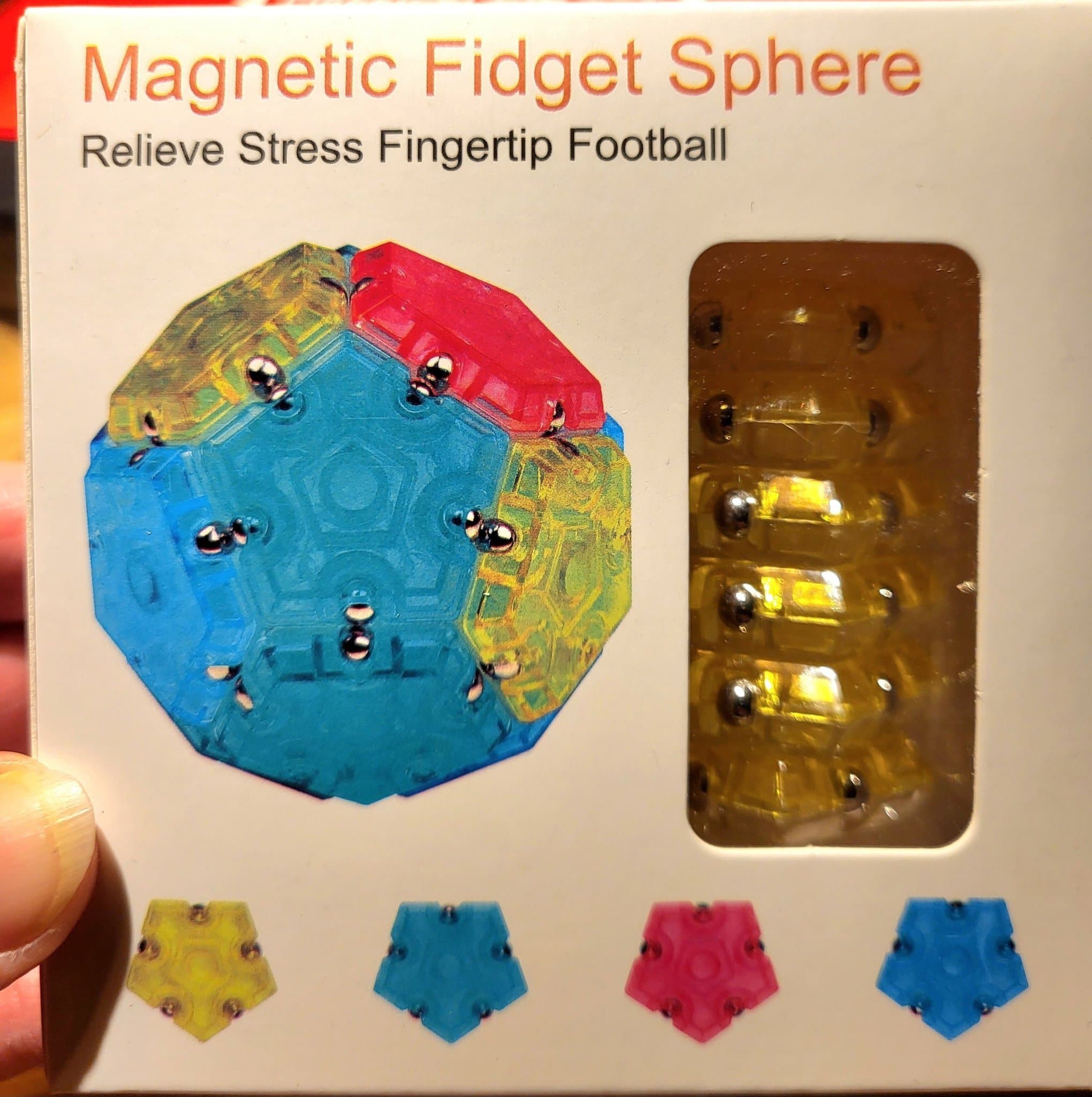 Magnetisk Fidget Sphere - Stressboll