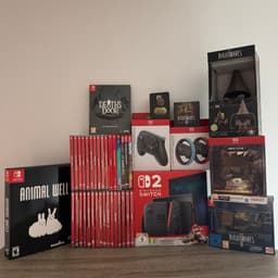 Nintendo Switch 2 + 32 Spel + Pro Controller (Många Sällsynta) - Nyskick!