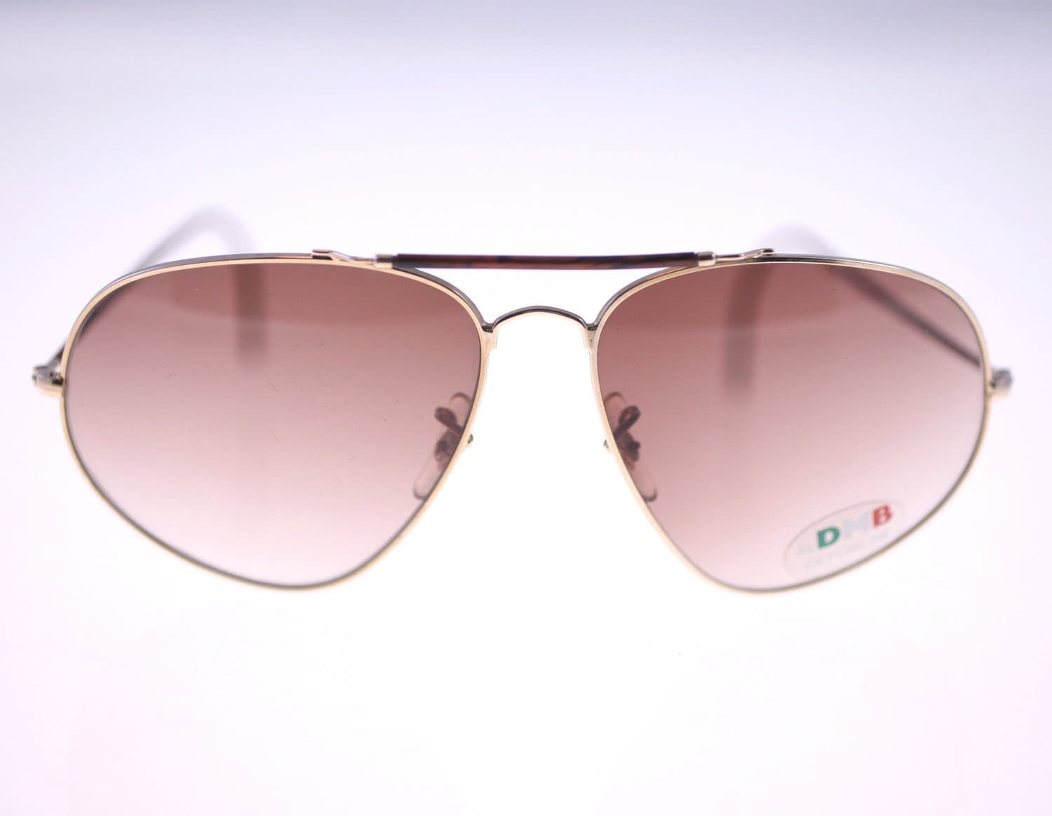 DMB by Deforche P-3 vintage Italian lightweight pilot-style sunglasses for men