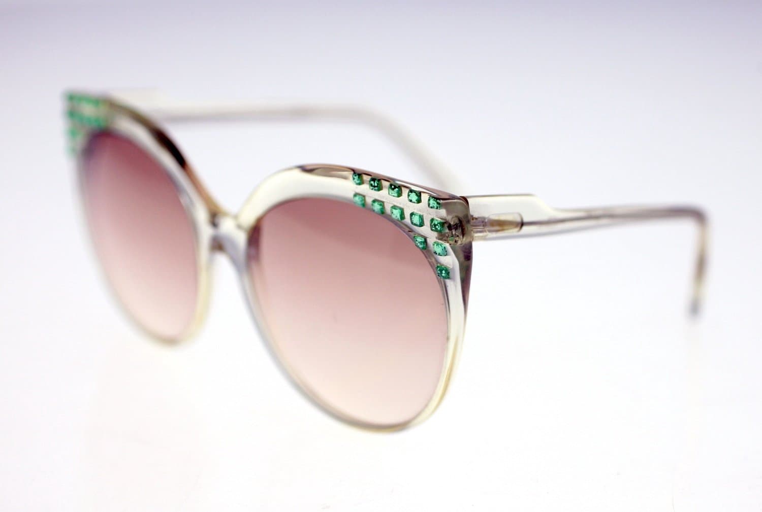Cazal Mod.507 Col.110 ladies vintage oversized sunglasses circa 1980s-Weight 34g