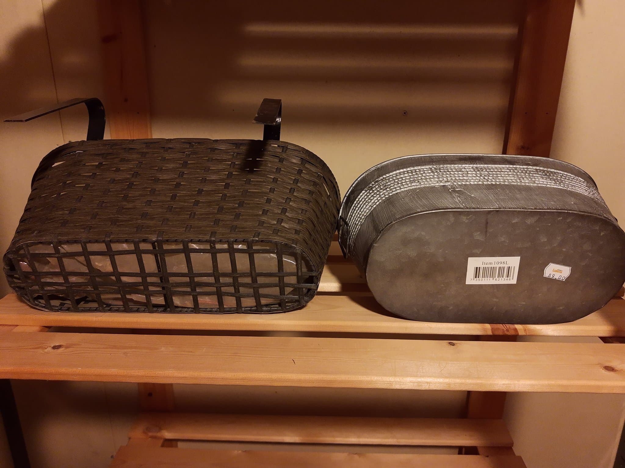 Ovala blomkrukor 2st