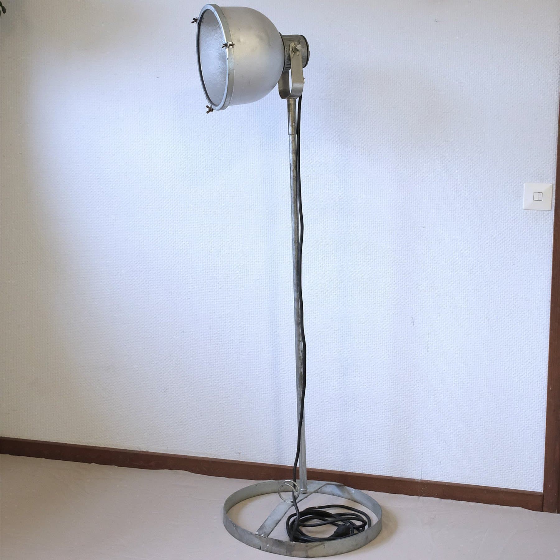 Industriell golvlampa, Läs lampa Stor bygglampa