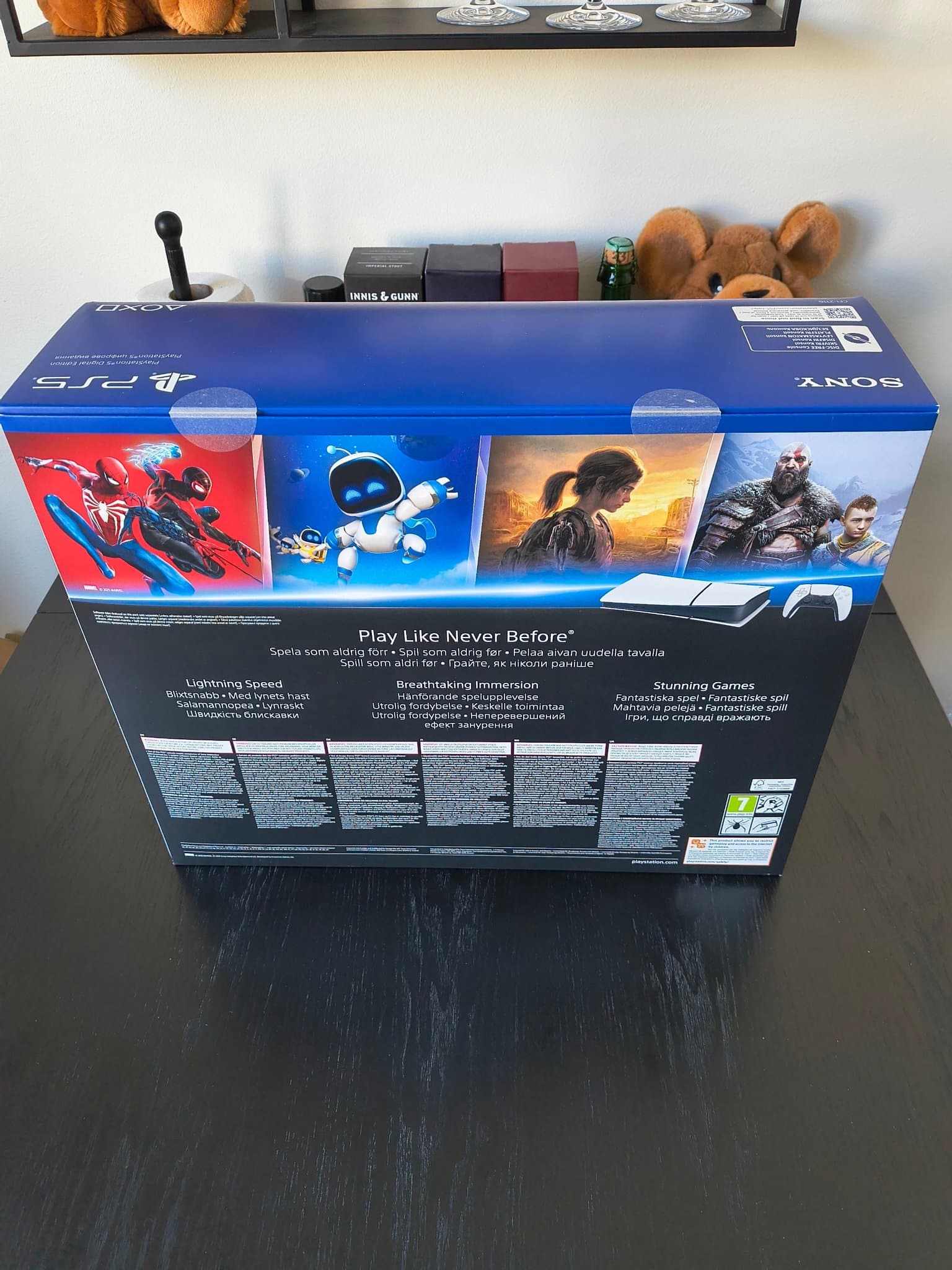 Sony PlayStation 5 Digital Edition (nytt plomberat)