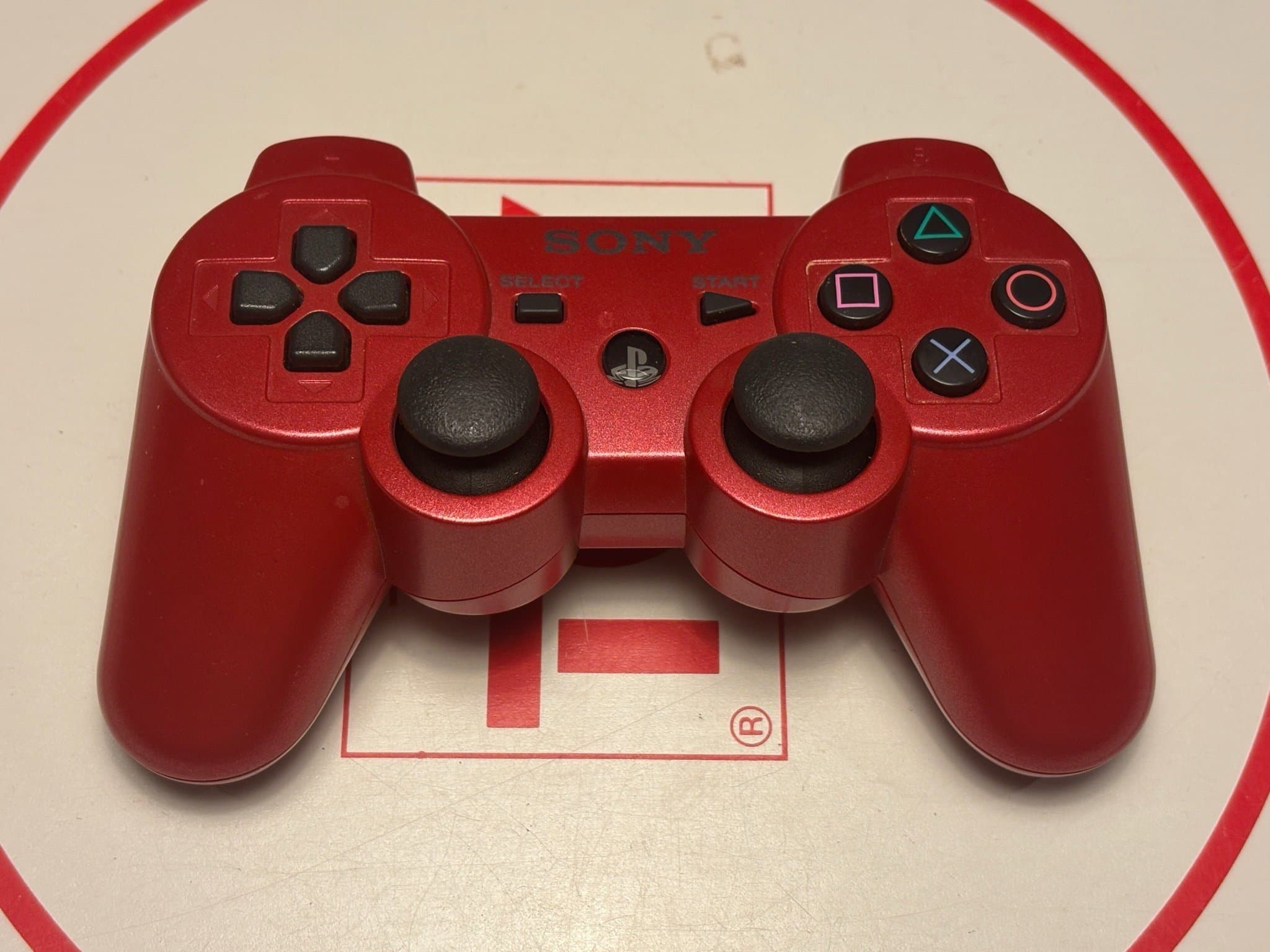 Sony DualShock 3 Trådlös Handkontroll - Scarlet Red