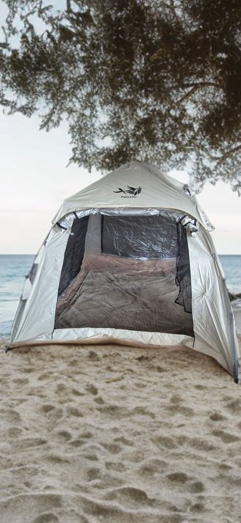 Vattentätt Automatiskt 4-Personers Campingtält – Snabb uppsättning