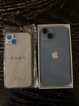 iPhone 14 128 GB Blå