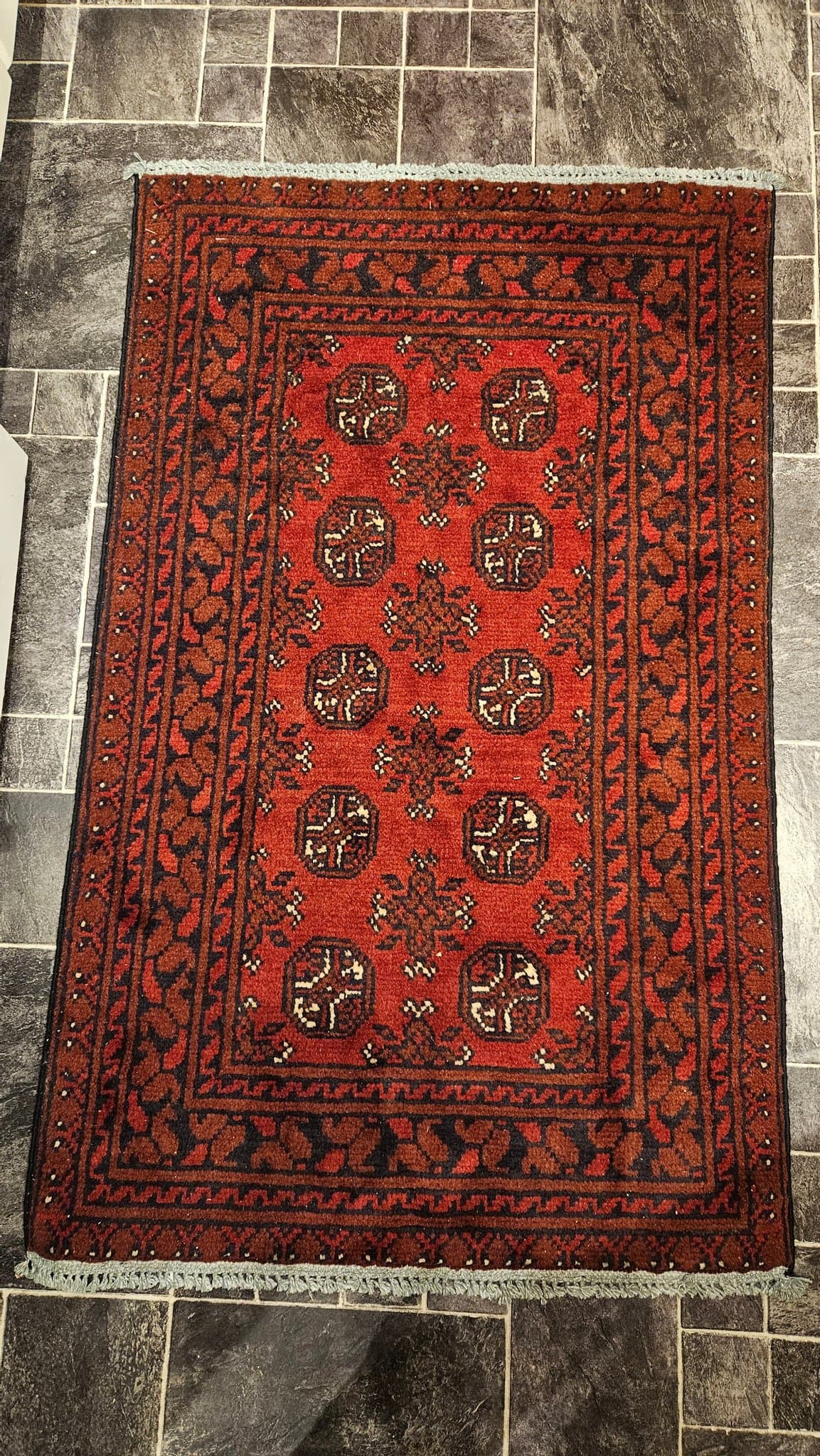 Oanvänt Orientalisk matta